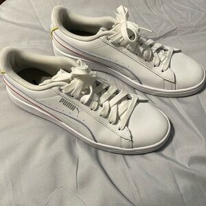 NEW White & Pastel Puma Spring Shoes